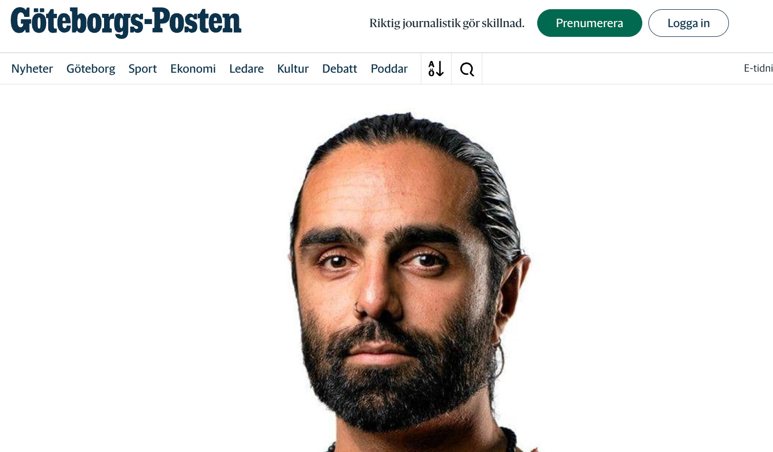 Journalist, krönikör och medieprofil